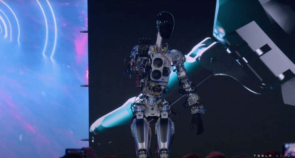 robot optimus tesla inteligencia artificial